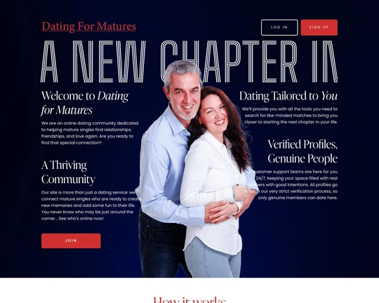 Dating For Matures Logo