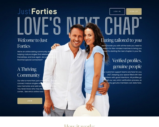 Just Forties Logo