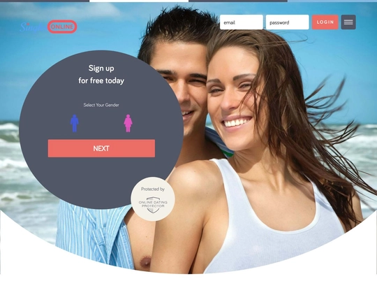 Singles Online Zone Logo