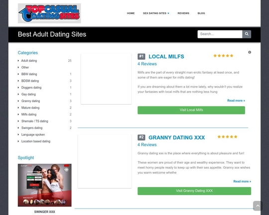 Top Casual Dating Sites Logo